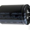 Kondensator elek. 470uF/450V;85C; SNAP;35x45mm;LS;718KO(M);JAMICON;17