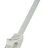 kabel LAN LogiLink CP1022U, 1 szt., RJ45, CAT 5e, U/UTP, 0.50 m, szary