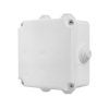 Puszka natynkowa 108x108x58 PK-2 6 dławików biała 0222-00 ELEKTRO-PLAST NASIELSK