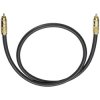 Oehlbach 204507 RCA Audio Cable 1x RCA to 1x RCA 7m Anthracite Gold Plated