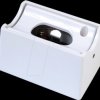 600861508 Lamp holder S14s, metal, white