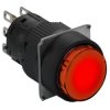 Przycisk okr. czerwony O 16, kryty z sam. powr., 1 OC XB6EAA41P
