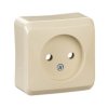 PRIMA Gniazdo pojedyncze bez uziemienia naścienne beż WDE001100 SCHEIDER ELECTRIC
