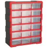 Sealey APDC18R Cabinet Box 18 Drawer - Red/Black