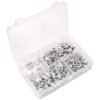 Sealey AB073TI Threaded Insert (Rivet Nut) Assortment 200pc M4-M8 Splined Metric