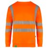 ENVIROWEAR RECYCLABLE HI-VIS SWEATSHIRT