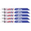 LENOX 20578818R BIM Saber Saw Blade 203mm Universal 5pieces