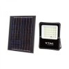 Projektor LED Solarny 20W 6400K 2400lm IP65 6971