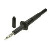 KOŃCÓWKA SONDA POMIAROWA CZARNA 20.157.2 GNIAZDO BANAN 4mm 32A 1000V AMASS