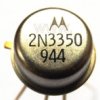 2N3350 silicon PNP Dual transistor - Motorola