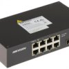 Switch przemysłowy PoE 8-portowy 1Gbps + 2x SFP (niezarządzalny) DS-3T0510HP-E/HS