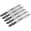 Worksafe WJT118A Jigsaw Blade Metal 55mm 21tpi - Pack of 5