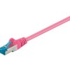 Kabel Patchcord CAT 6a S/FTP PIMF RJ45/RJ45 10m purpurowy