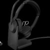 25599-989-889 Headset: Evolve2 55, Link380c, UC, stereo. including charging st