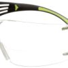 3M SecureFit SF420AF Okulary ochronne z zabezpieczeniem przeciw zaparowaniu, z ochroną przeciw zarysowaniom zielony, cza