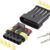 TE Connectivity Zestaw Superseal AMP-Superseal 1.5mm Series Ilość pinów 5 Wymiary siatki: 6 mm 30S006 1 zest.