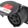 315-6X Złącze zasilające 3-fazowe AC, gniazdo żeńskie, 16A/400VAC