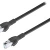 Ca00652.00C05 Patch Cord S/Ftp 6A Linka Cu Pur Czarny 5M 26Awg Żyły: 8