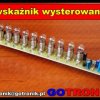 Wskaźnik wysterowania audio RETRO - zestaw do samodzielnego montażu