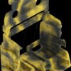 221-529/000-053 Mounting carrier with snap-in foot, 10-conductor, grey-yellow