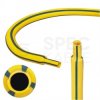 Rurka termokurczliwa RTS 12,7/6,4mm bezhalogenowa LSOH żółto-zielona 1m