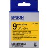 Epson C53S653005 Epson Label Cartridge Strong Adhesive LK-3YBW Black/Yellow 9mm