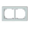 DECO Ramka podwójna DECO Pastel Matt lodowy błękit 47DR-2