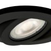 Oczko Podtynkowe Ruchome Lagos Czarne Na Gu10 Ip20 Lp-440/1Rs Bk Movable...