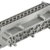 Socket contact insert, H-B 24, 24 pole, screw connection, with PE contact, 10197100