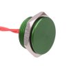 PBAT5AF3000 APEM Momentary NO 16mm Green Piezo Switch Prewired IP68