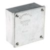 Puszka Zaciskowa, Stal Galwanizowany 8 Knockouts 100Mm X 100 Mm X 50Mm...