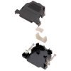Encitech 2360-0101-01 D-Sub Housing 9 Pins Plastic Black 180°