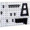 Tablica na narzędzia z otworami raaco Werkzeug-Wandpaneel x 3 + 44Clips 109659 (S x W x G) 1560 x 440 x 11 mm 1 szt.
