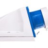 Wtyczka odbiornikowa z zatyczką 16A 3P 230V niebieska IP44 513-6t