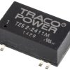 Przetwornica DC-DC, 2W, Uwe 21,6 → 26,4 V DC, Uwy 5V dc, Iwy 400mA Nie, TRACOPOWER Tak