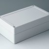 ABS enclosure, (L x W x H) 202 x 122 x 75 mm, light gray (RAL 7035), IK07, C7020041