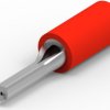 Insulated pin cable lug, 0.3-1.42 mm², AWG 22 to 16, red, 342126-1
