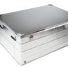 Skrzynia na sprzęt wymiary wew 670 x 1650 x 750mm Nie Metal RS PRO Aluminium, z zamkiem Nie