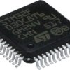 ARM Cortex M0 microcontroller, 32 bit, 48 MHz, LQFP-48, STM32F030C8