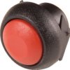 Pushbutton, 1 pole, red, unlit , 0.4 A/32 V, mounting Ø 13.6 mm, IP67, IBR3SAD600