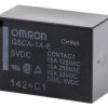 Przekaźnik mocy 5V dc SPST Omron, montaż PCB 125Ω Otwór przezierny
