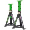 Sealey AS3G Axle Stands (Pair) 3tonne Capacity per Stand Green
