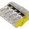Szybkozłączka samozaciskowa bezgwint., 4x2,5mm2 24563 /5szt./