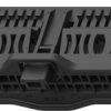 Socket, unequipped, 32 pole, straight, 2 rows, black, 2141576-1