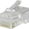 Wtyk modularny RJ45 8P8C kat.5e nieekranowany UTP drut WORECZEK 100szt.