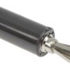 Adapter z wtykiem bananowym Męski typ Wtyk bananowy Czarny 15A Mueller Electric rozmiar 4 mm