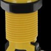 BUTTON-YELLOW Arcade Button with micro switch, yellow