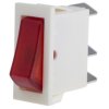 Przełącznik kołyskowy Wł.-wył. podświetlany 16 A SPST Czerwony Arcolectric (Bulgin) Ltd