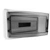 Rozdzielnica natynkowa HIGHT IP65 18 modułowa transparentne drzwi M-L 1x18 940.18