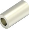 Butt connector, uninsulated, 1.25-2.0 mm², AWG 16 to 14, silver, 7.65 mm, 323794
